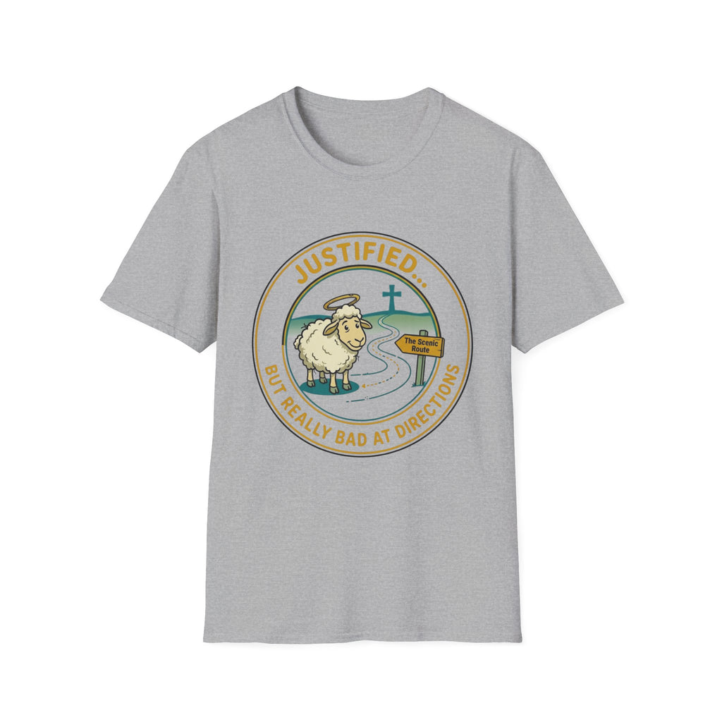 Justified but bad at directions T-Shirt
