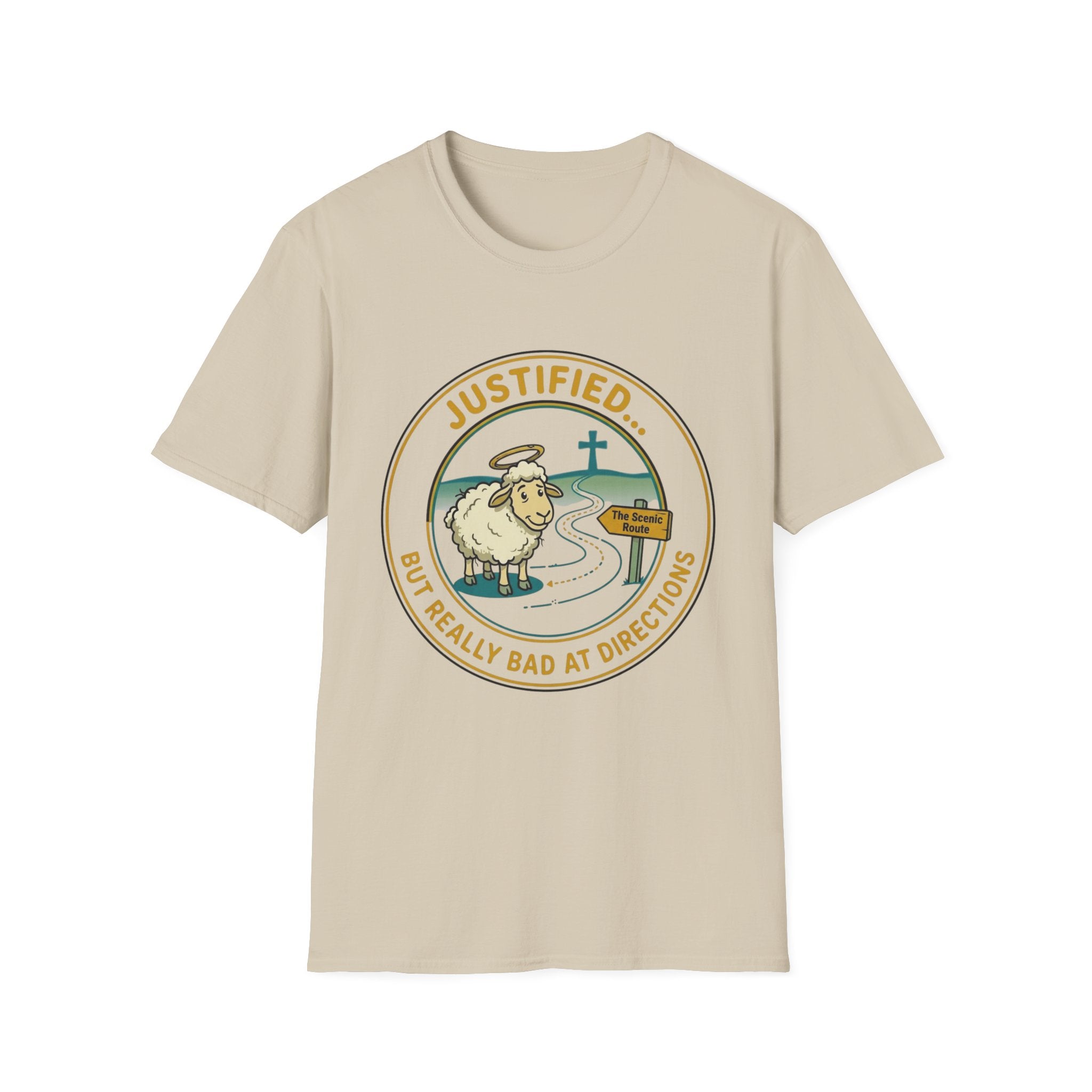 Justified but bad at directions T-Shirt