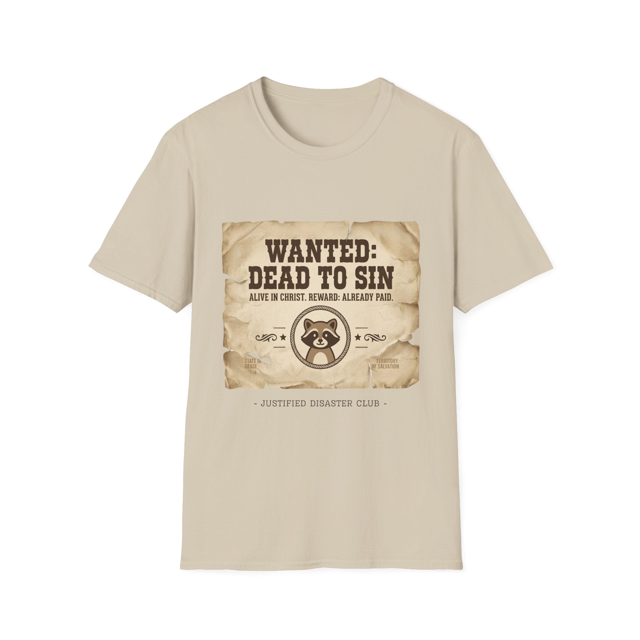 Wanted: Dead to Sin Racoon poster T-Shirt