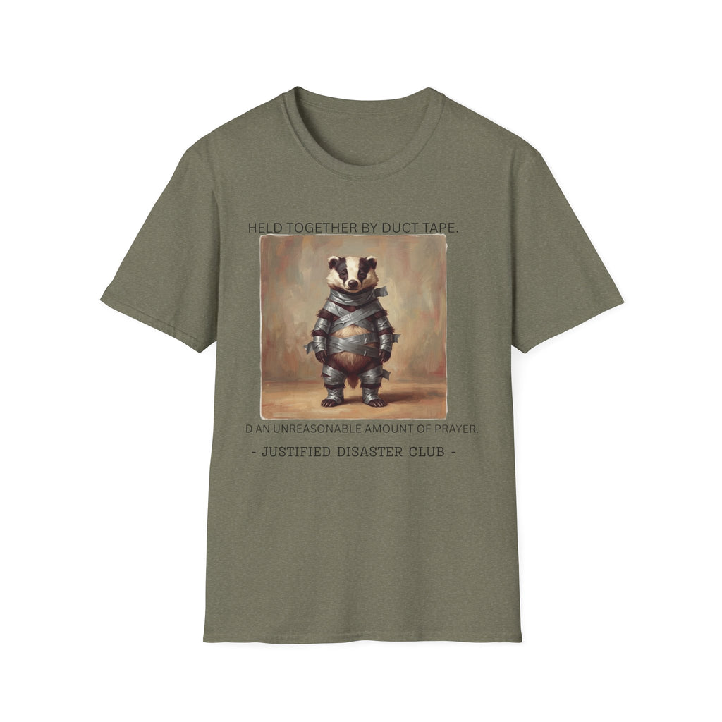Held together by duct tape and prayer T-Shirt