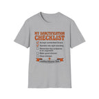 Sanctification Checklist T-Shirt
