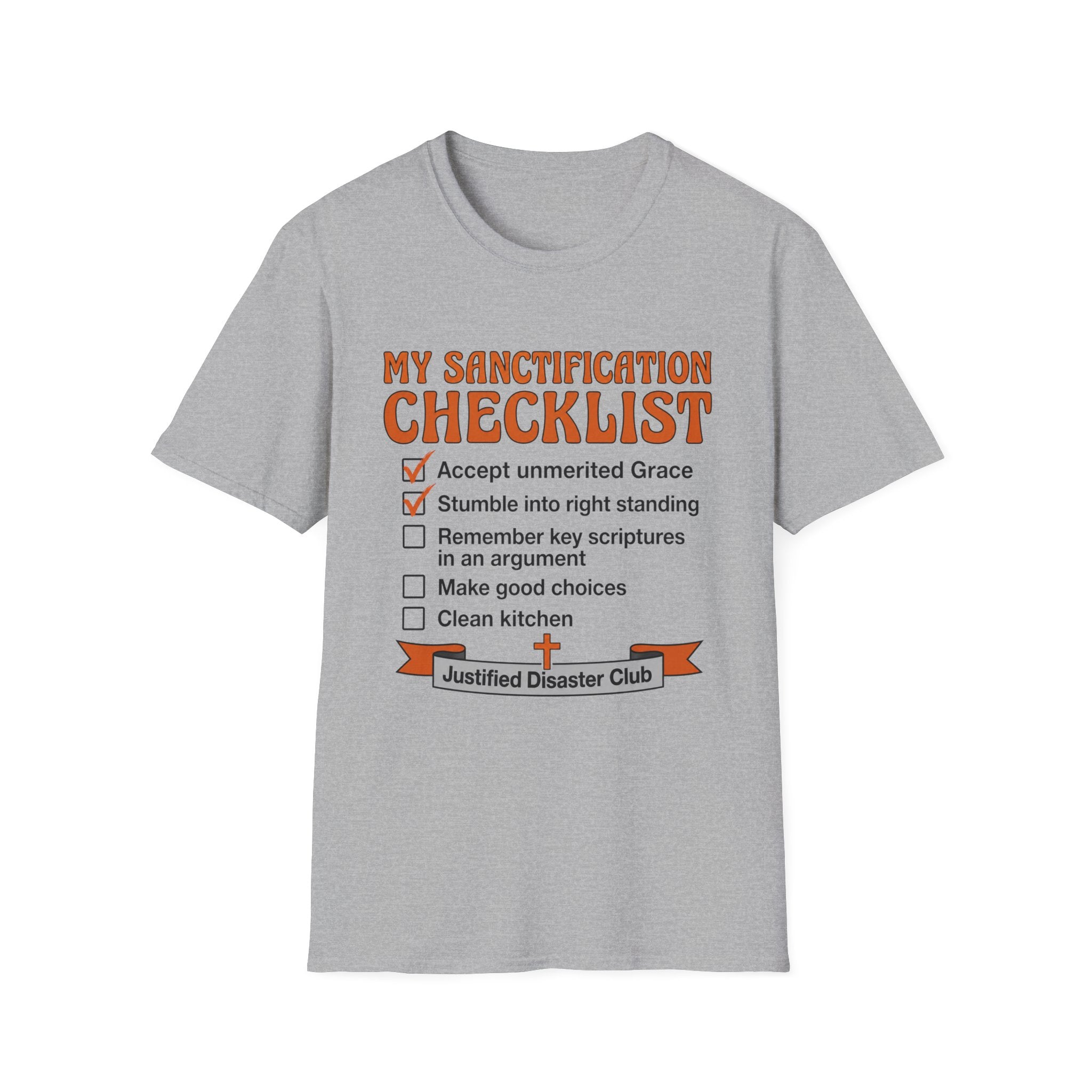 Sanctification Checklist T-Shirt