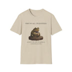 First of All I'm Justified Male Frog T-Shirt