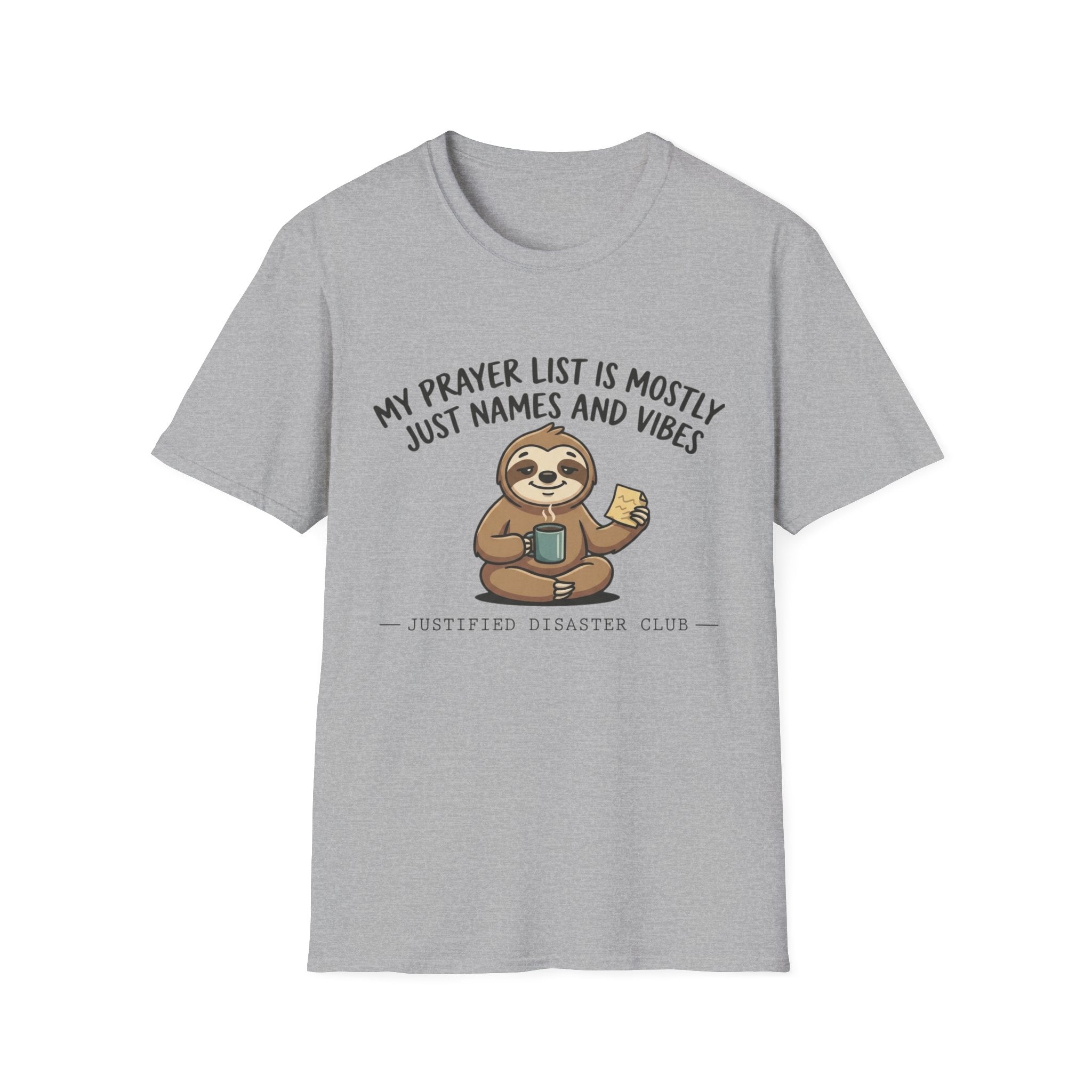 Prayer list is names and vibes T-Shirt