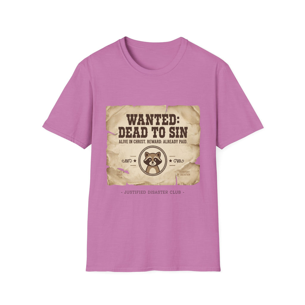 Wanted: Dead to Sin Racoon poster T-Shirt