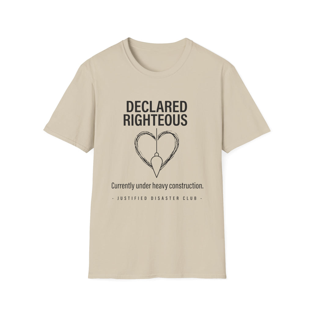 Declared Righteous Under Construction T-Shirt