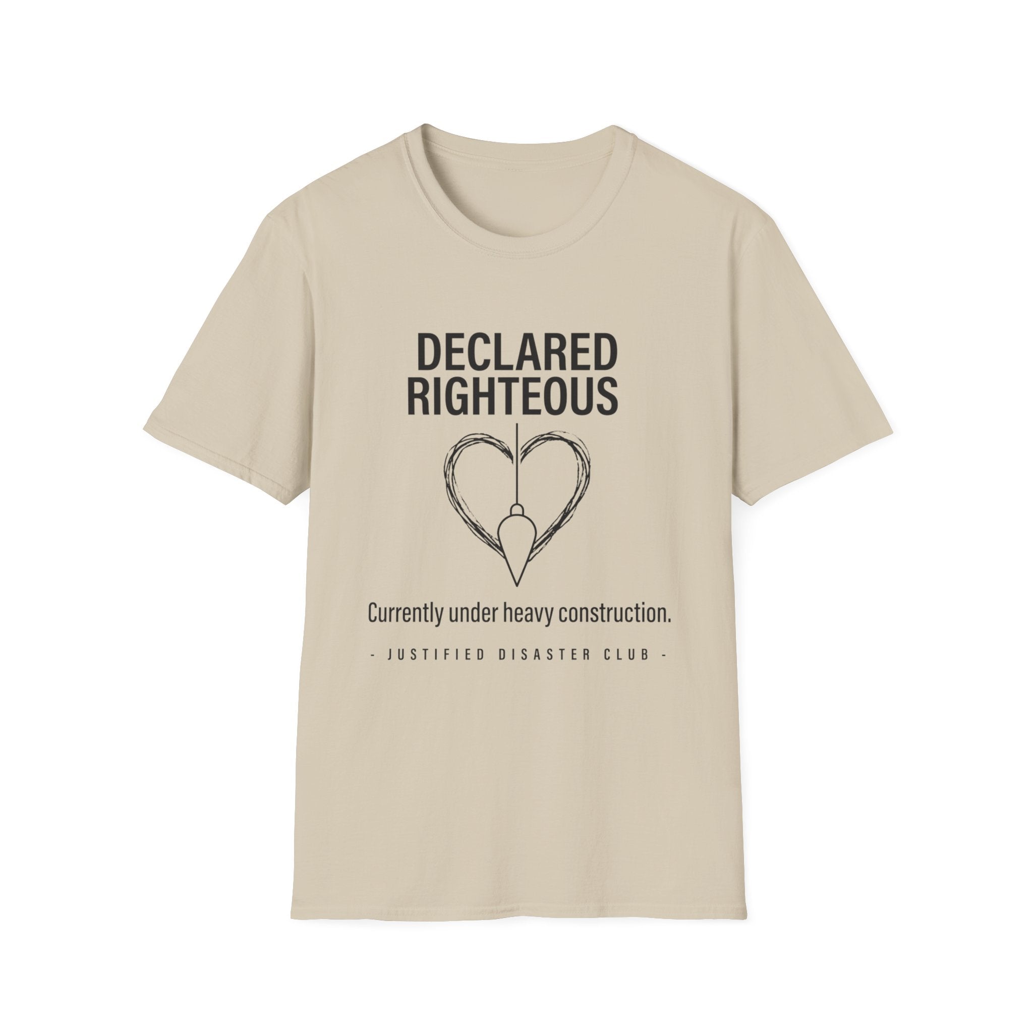 Declared Righteous Under Construction T-Shirt
