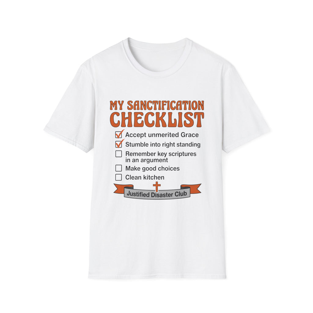 Sanctification Checklist T-Shirt