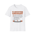 Sanctification Checklist T-Shirt