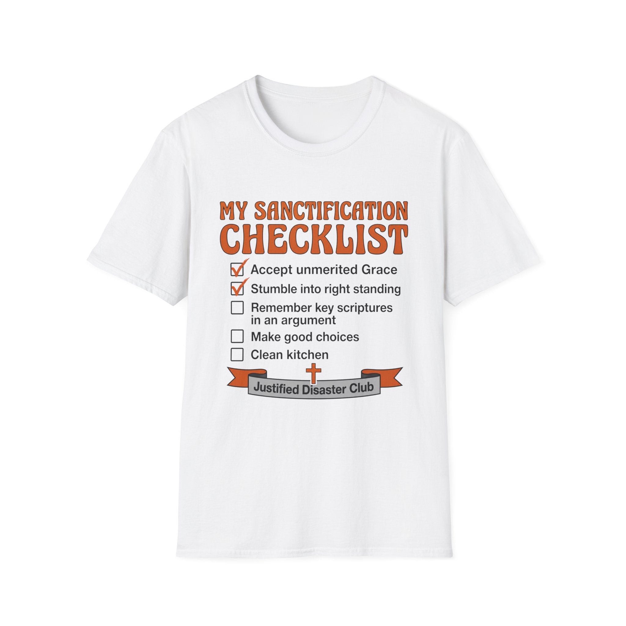 Sanctification Checklist T-Shirt