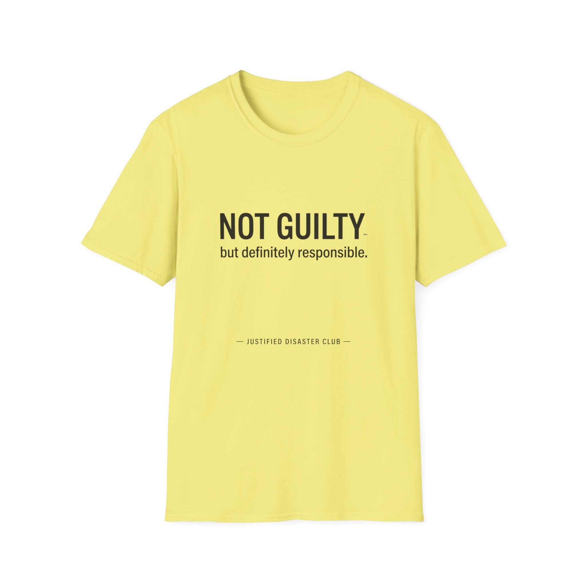 Not Guilty Definitely Responsible T-Shirt