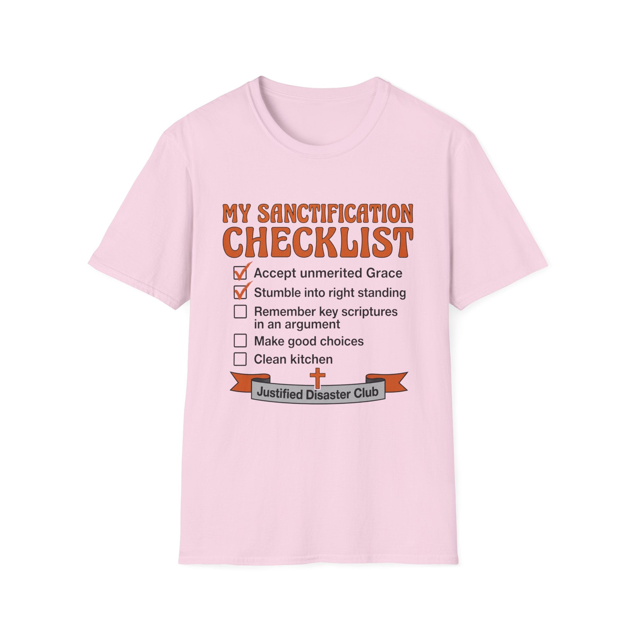Sanctification Checklist T-Shirt