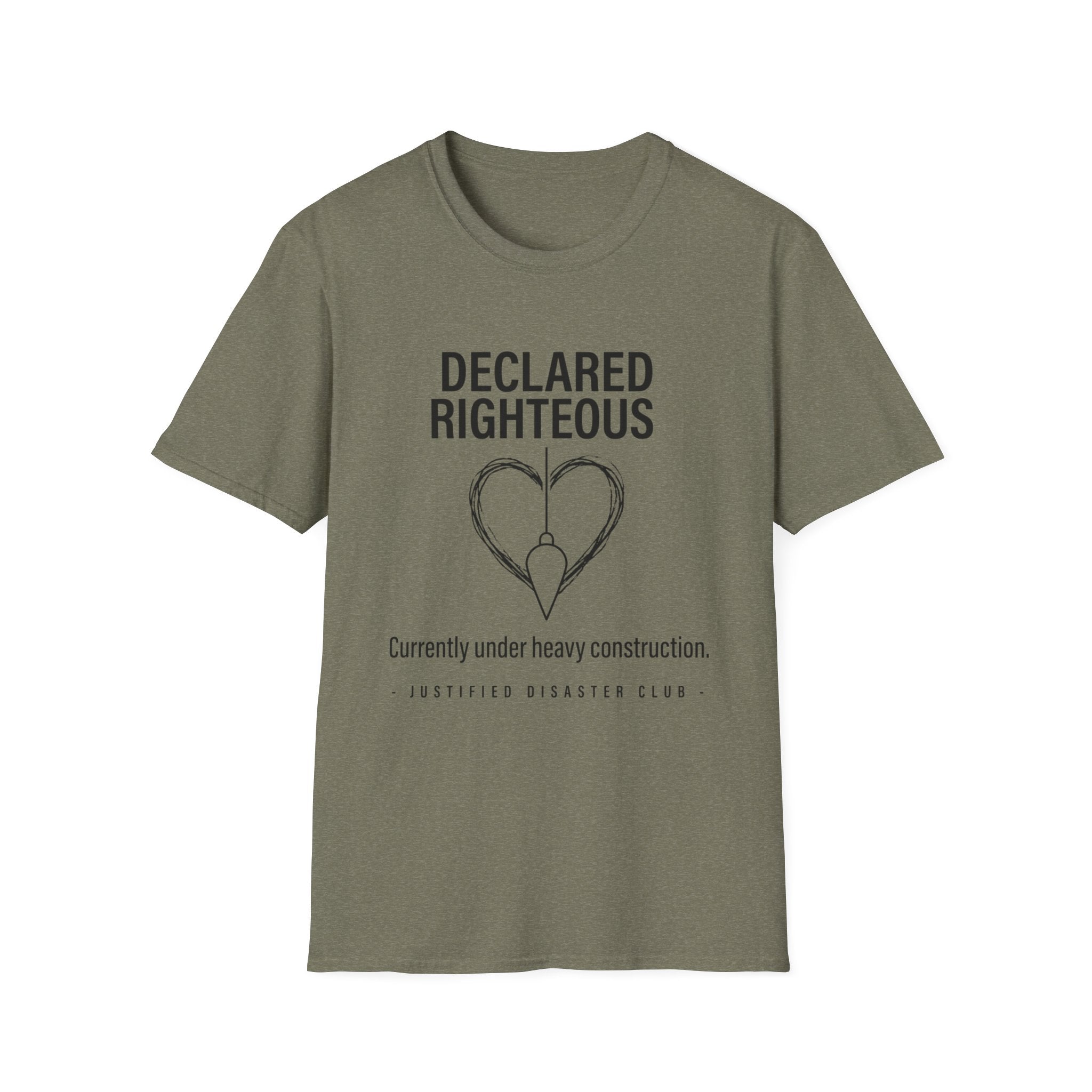 Declared Righteous Under Construction T-Shirt