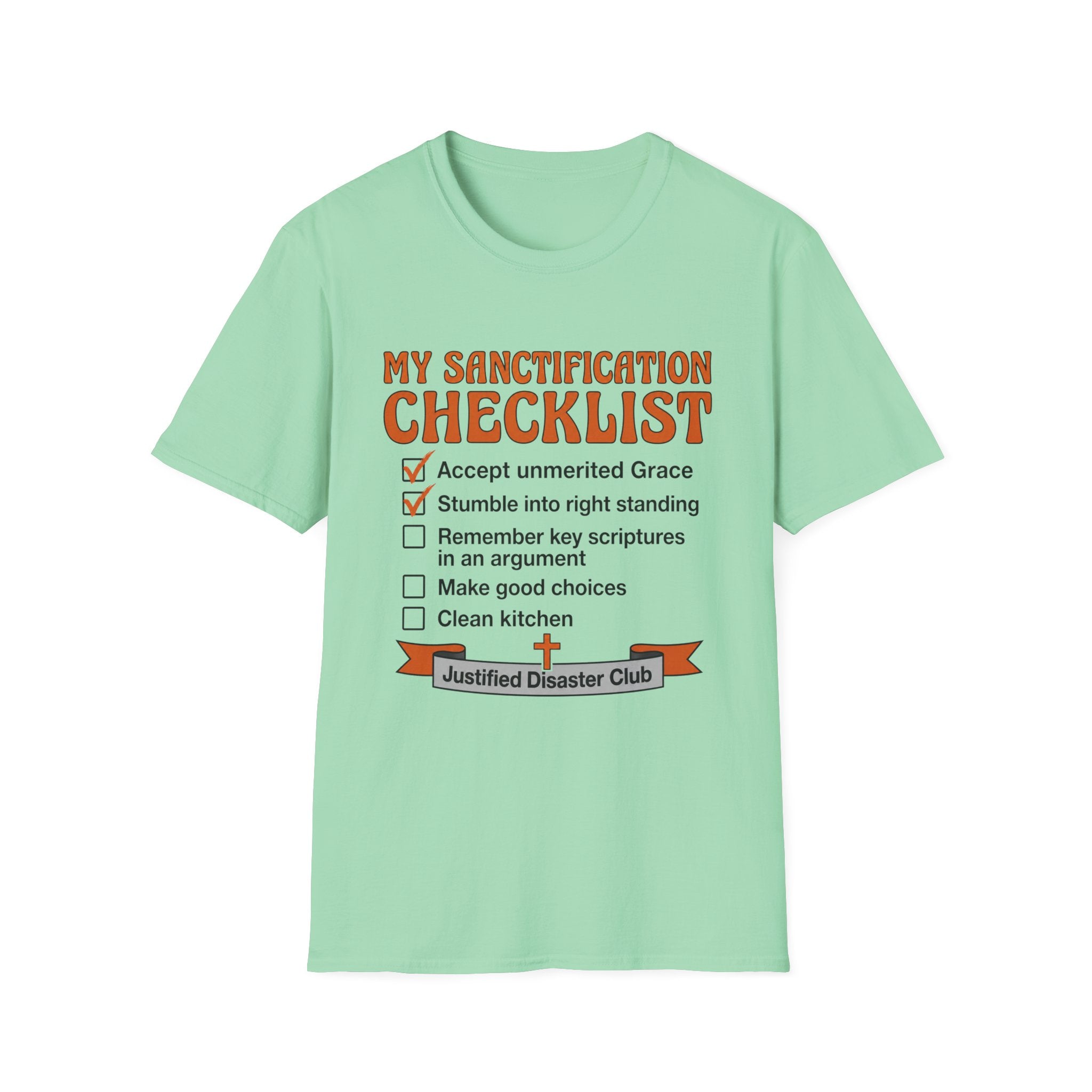 Sanctification Checklist T-Shirt