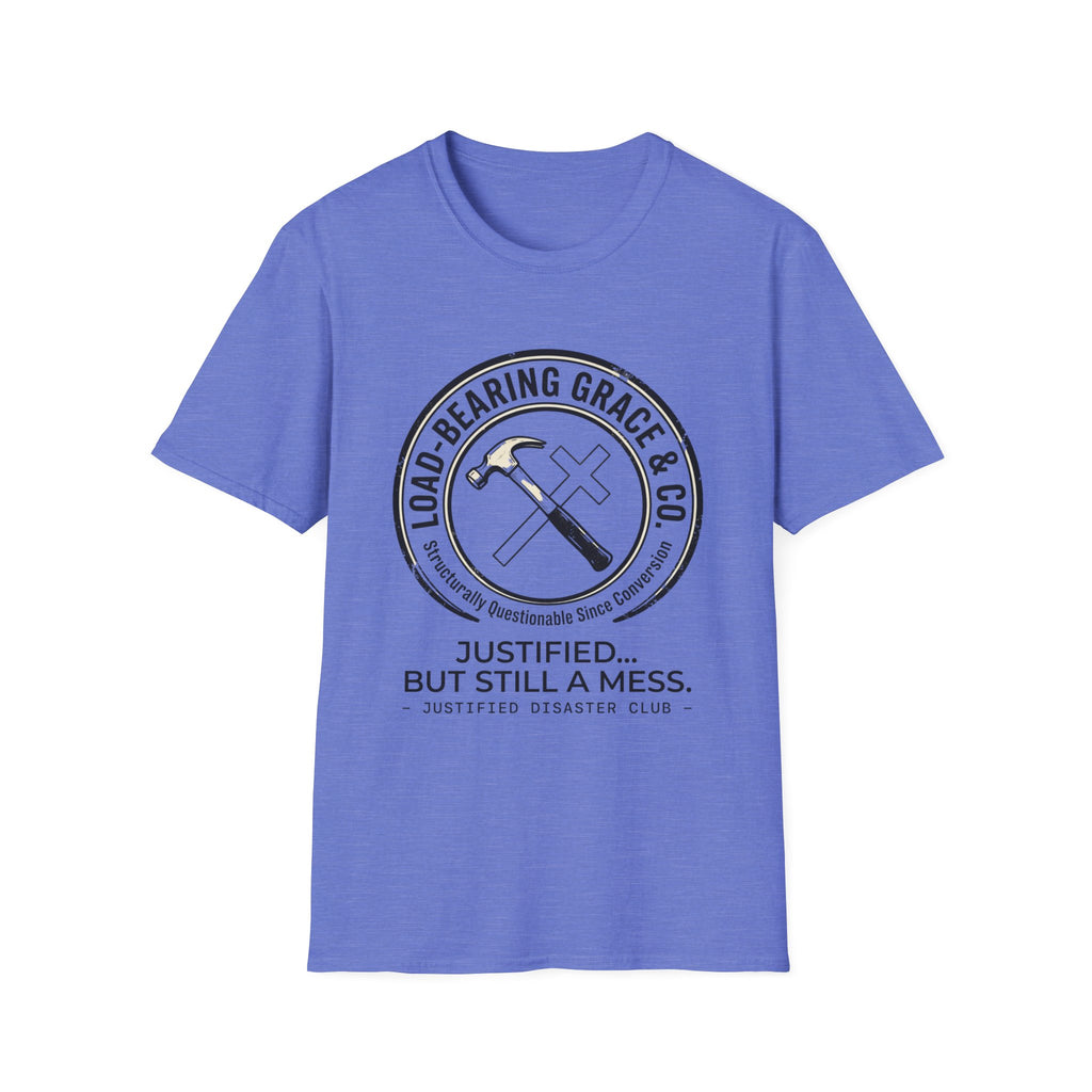 Load Bearing Grace & Co - Hammer and Cross badge T-Shirt