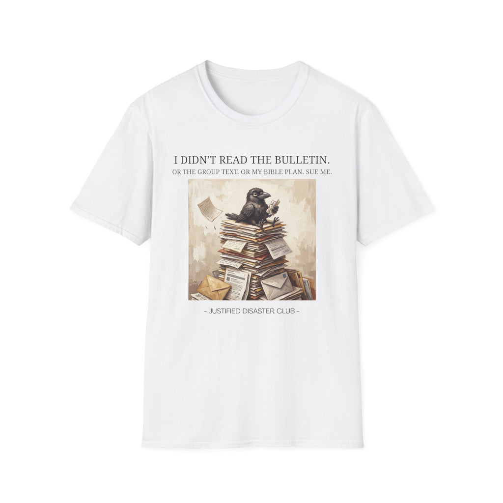 I didn't read the bulleting Crow T-Shirt