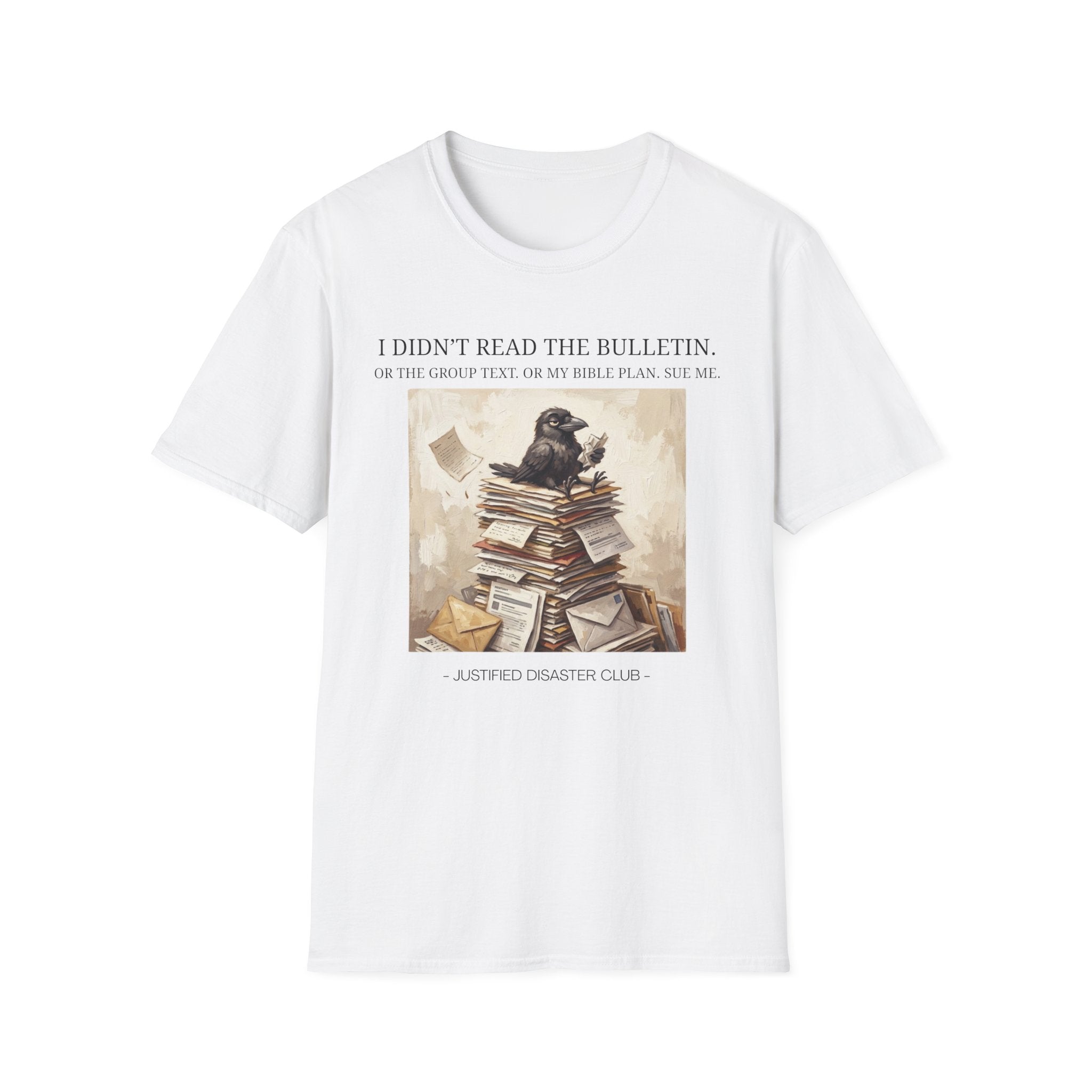 I didn't read the bulleting Crow T-Shirt