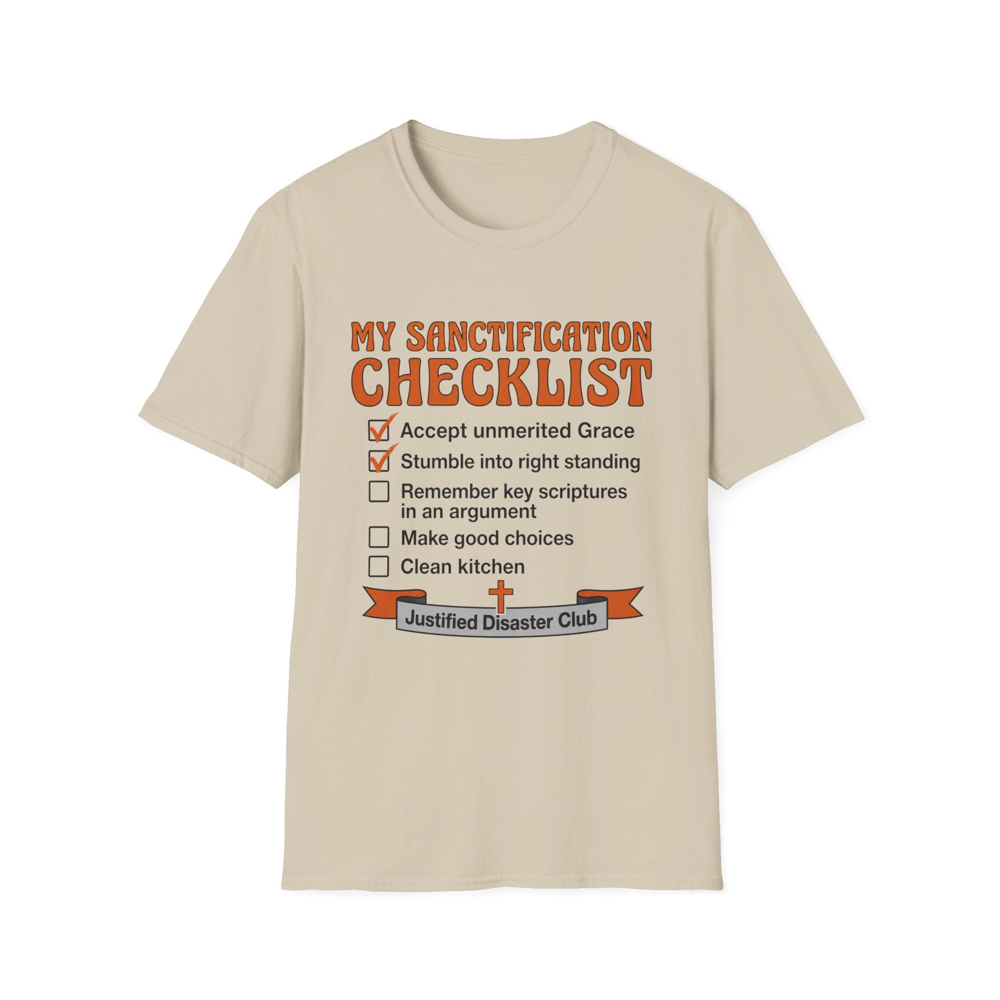 Sanctification Checklist T-Shirt