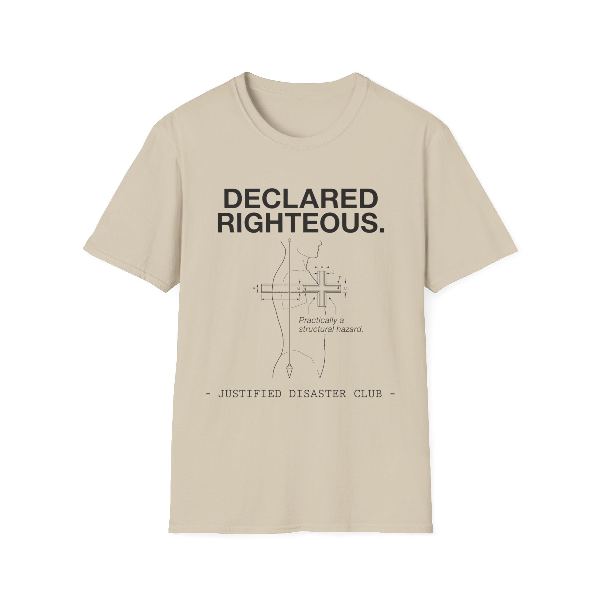Declared Righteous Structural Hazard T-Shirt