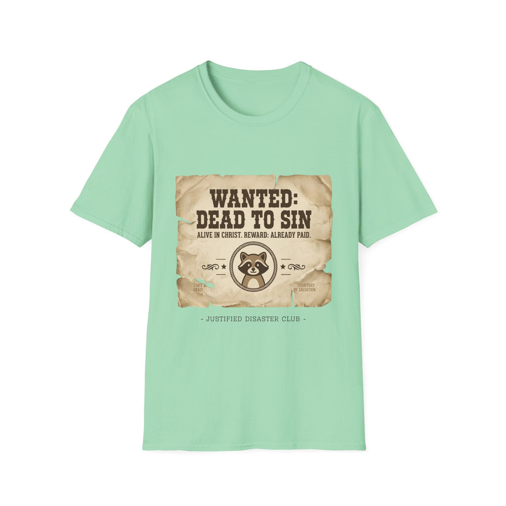 Wanted: Dead to Sin Racoon poster T-Shirt