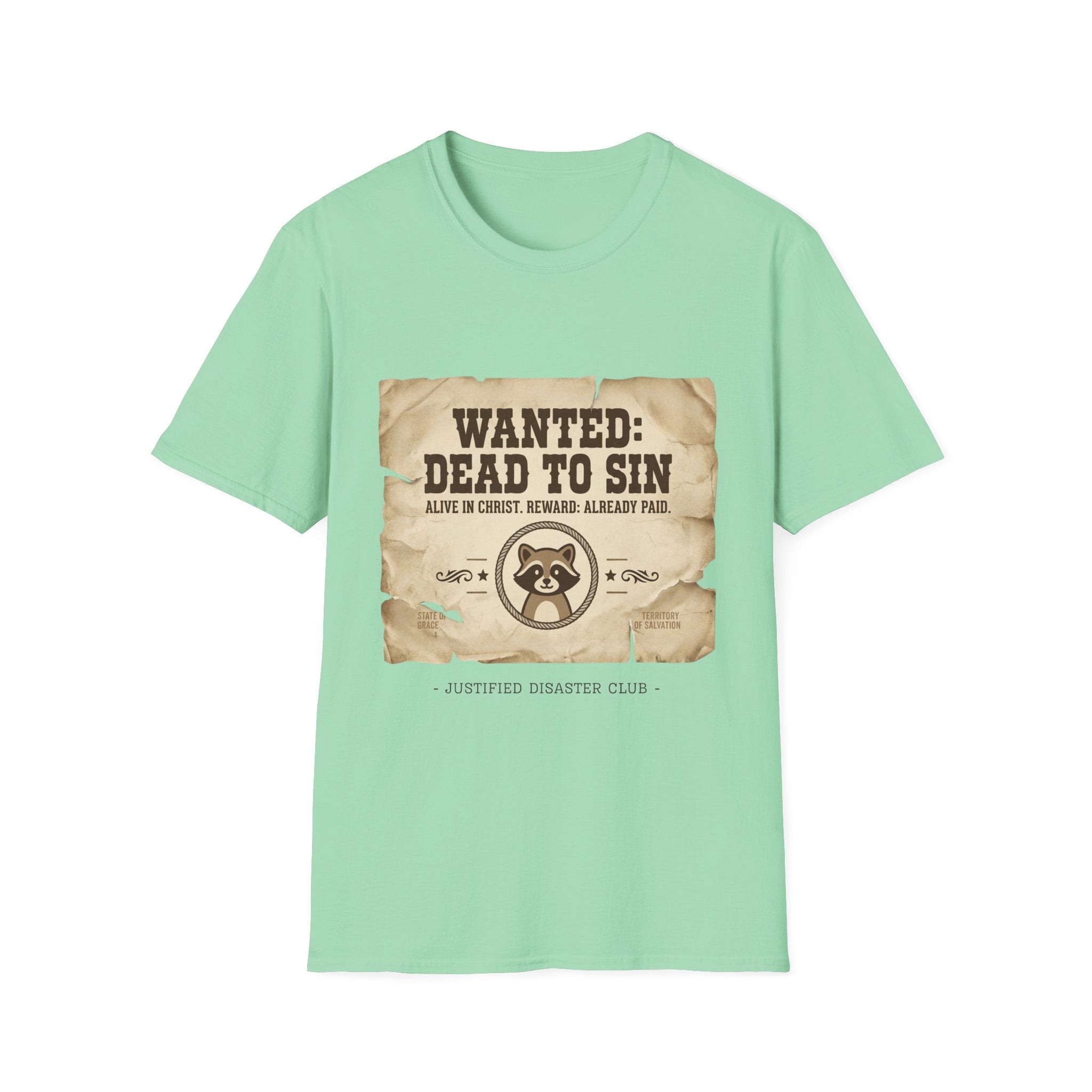 Wanted: Dead to Sin Racoon poster T-Shirt