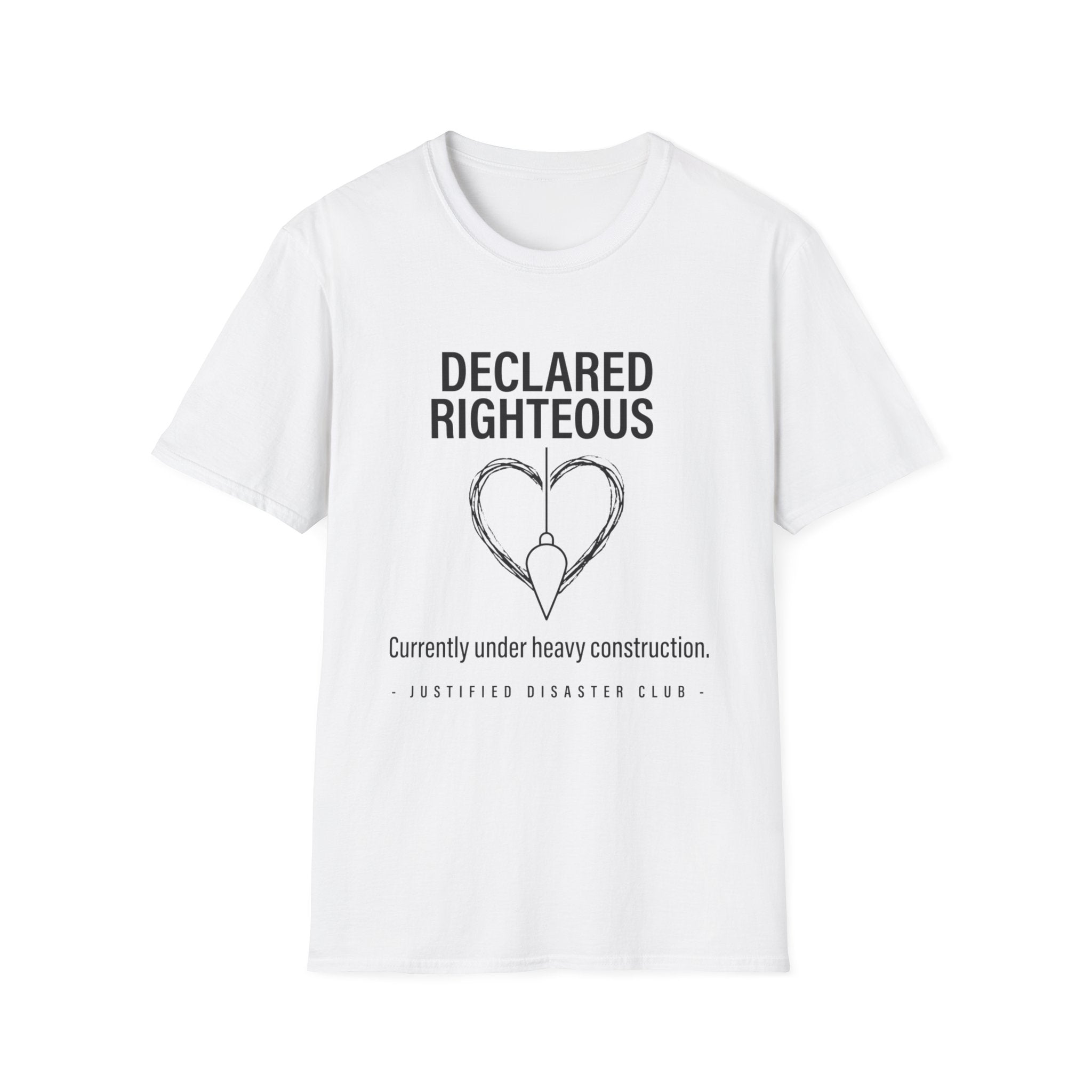 Declared Righteous Under Construction T-Shirt