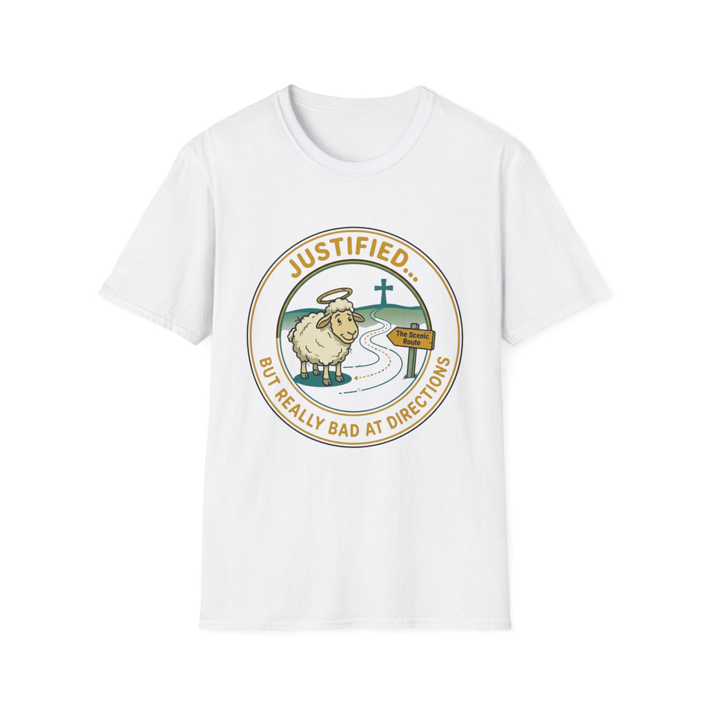 Justified but bad at directions T-Shirt
