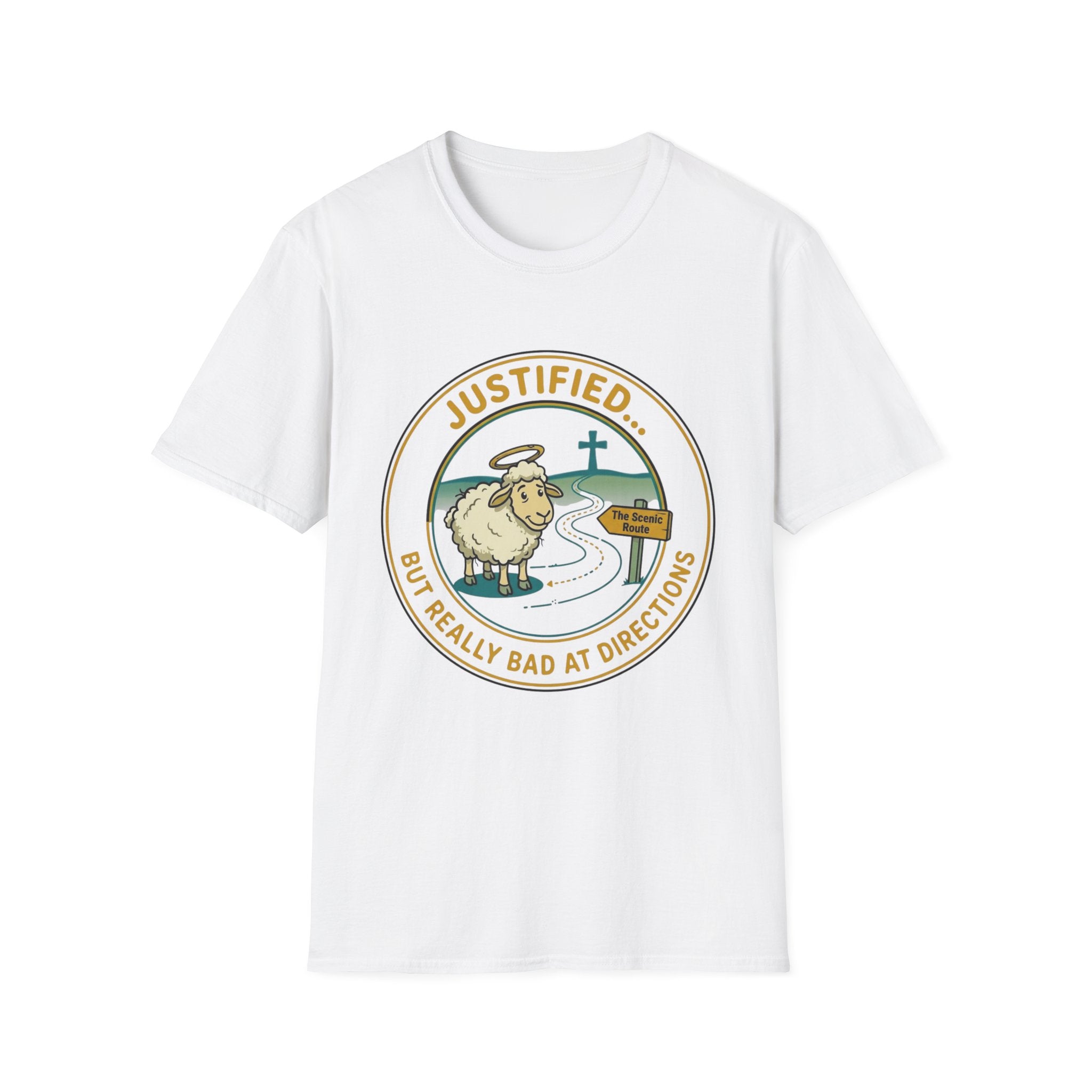 Justified but bad at directions T-Shirt