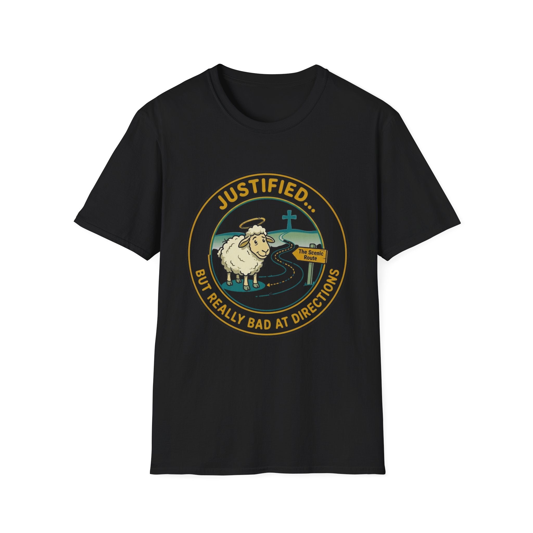 Justified but bad at directions T-Shirt