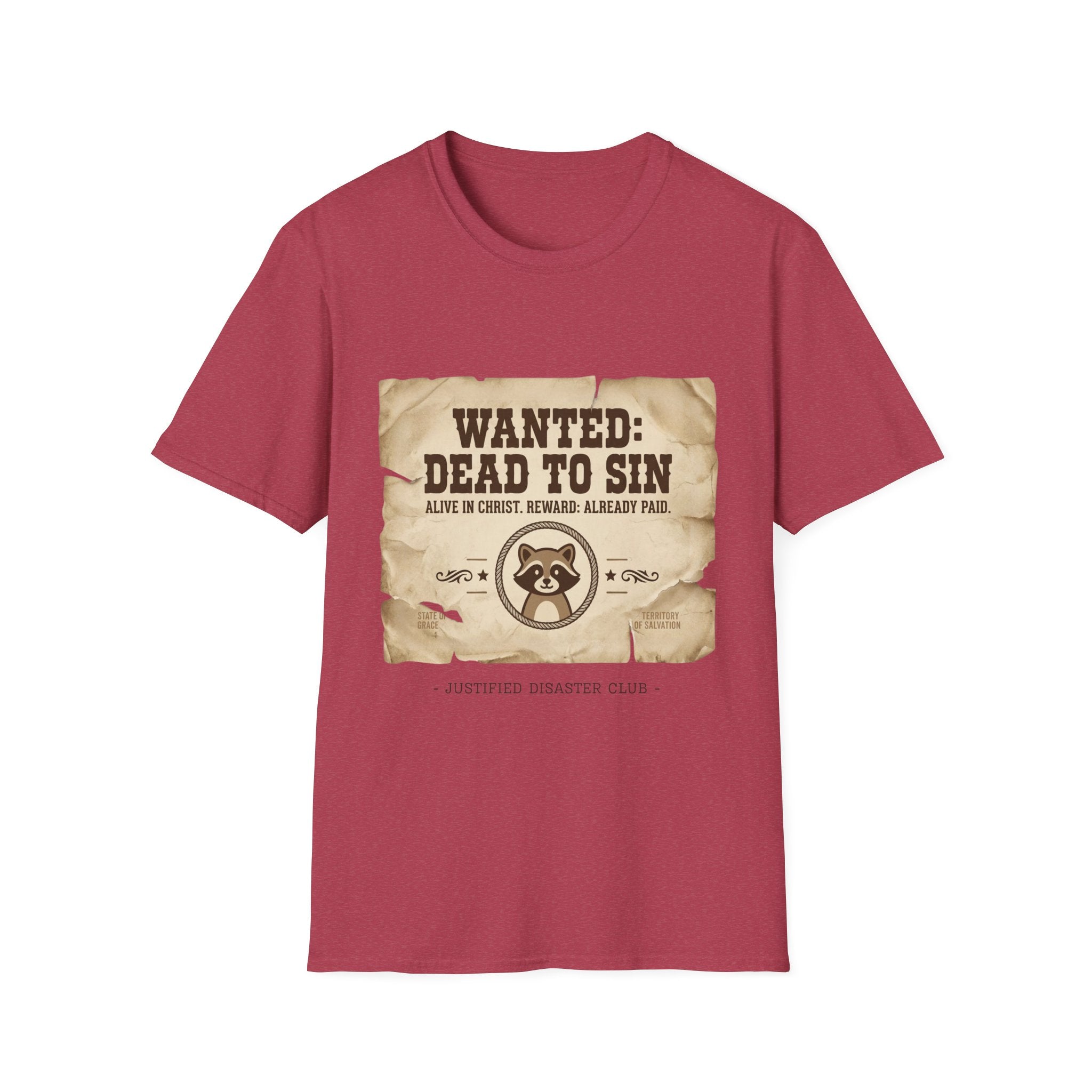 Wanted: Dead to Sin Racoon poster T-Shirt