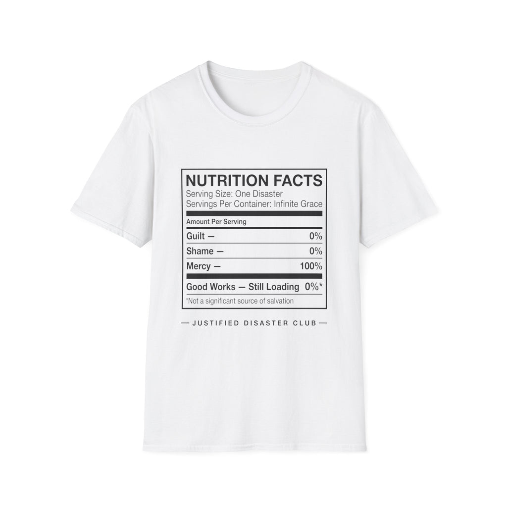 Nutrition Facts Label T-Shirt