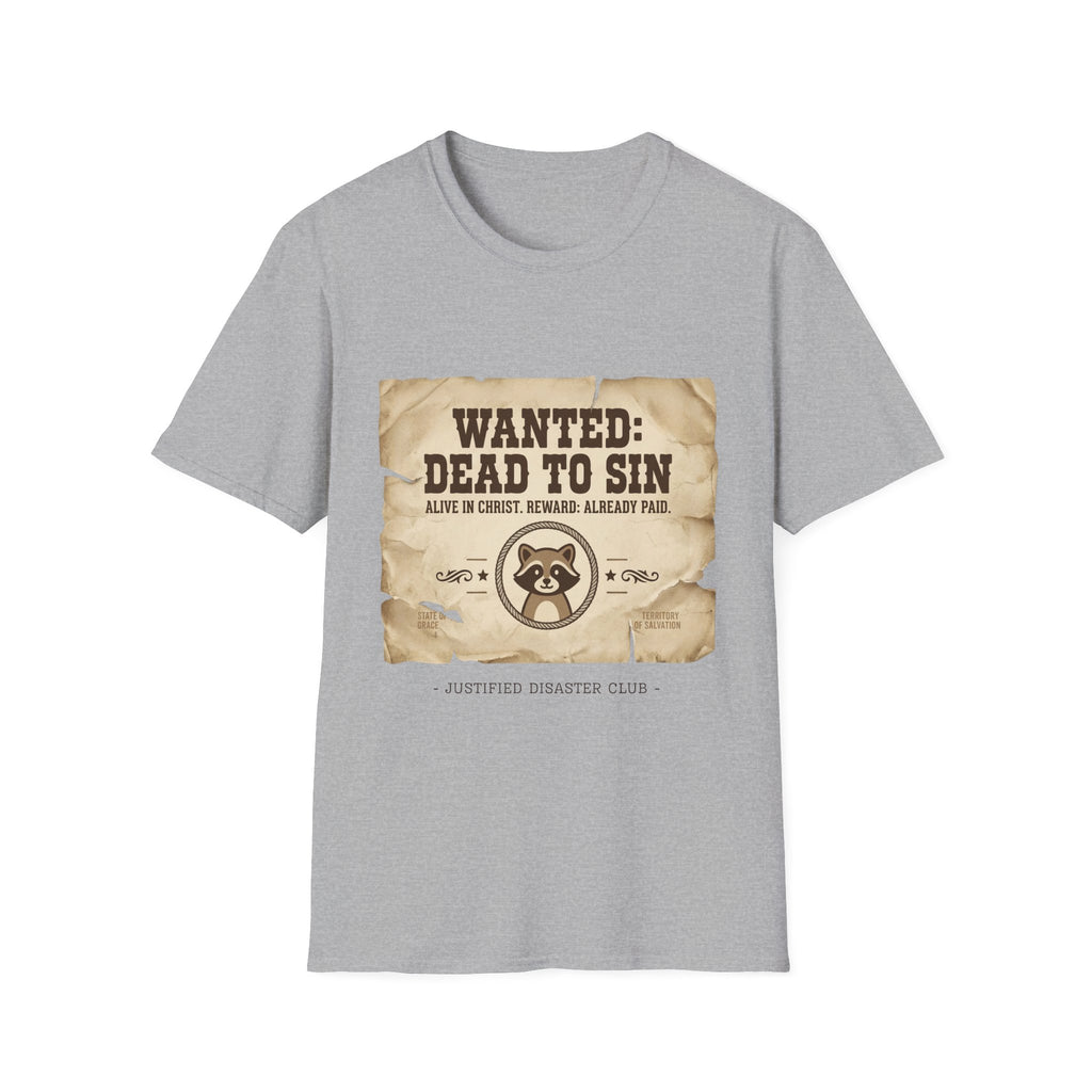 Wanted: Dead to Sin Racoon poster T-Shirt