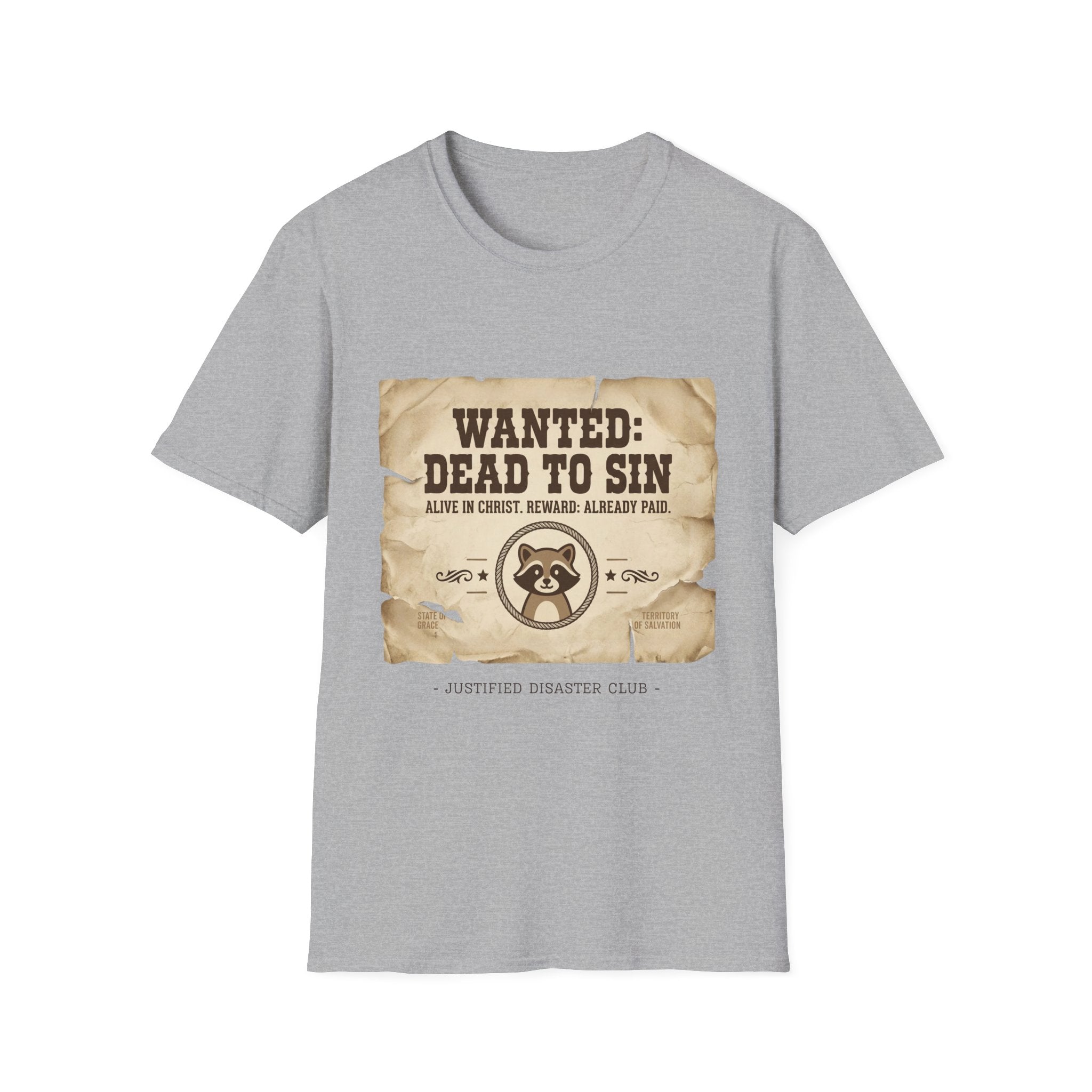 Wanted: Dead to Sin Racoon poster T-Shirt