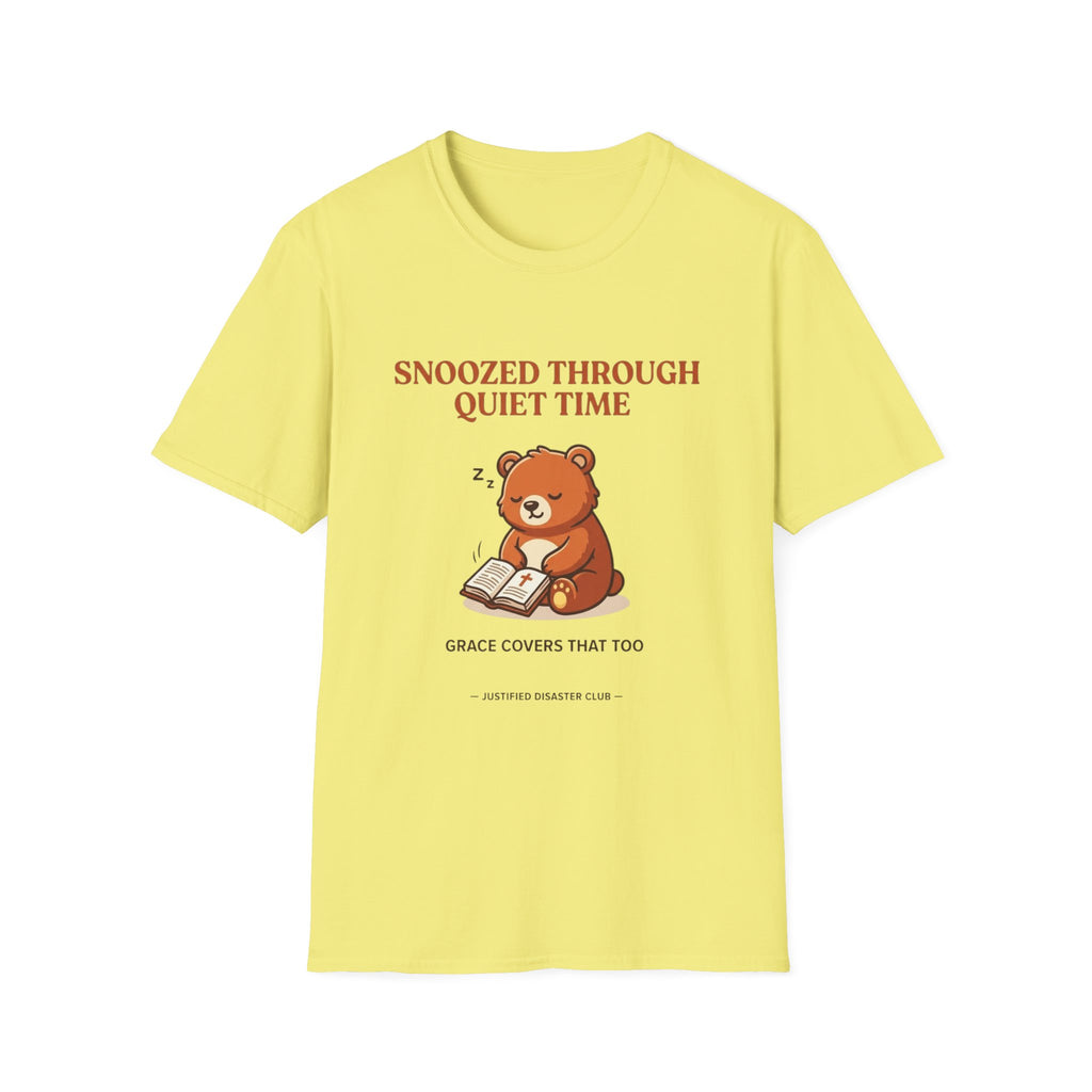 Snoozed through quiet time Bear T-Shirt