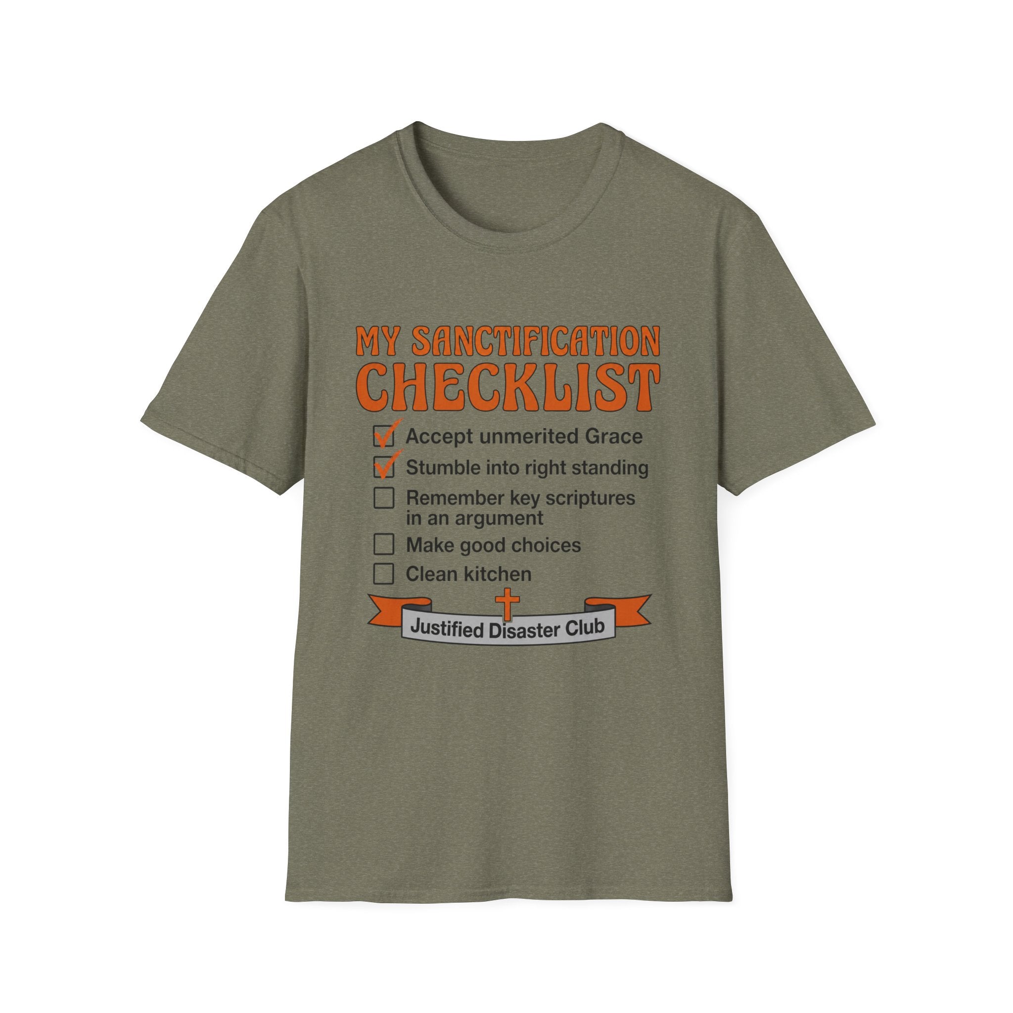 Sanctification Checklist T-Shirt