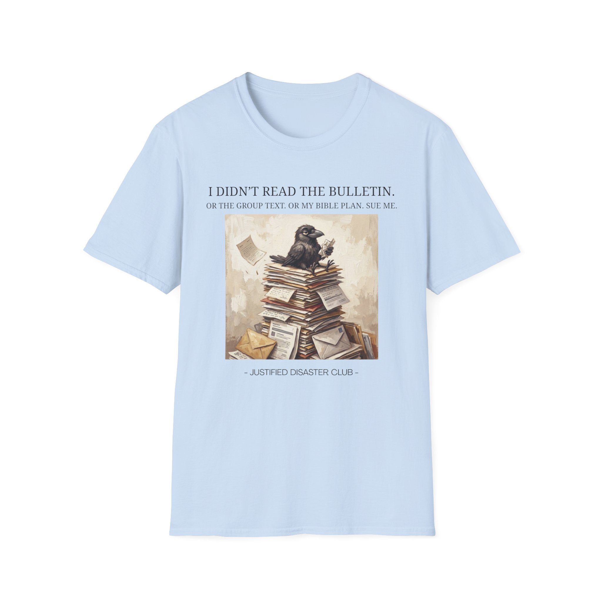 I didn't read the bulleting Crow T-Shirt