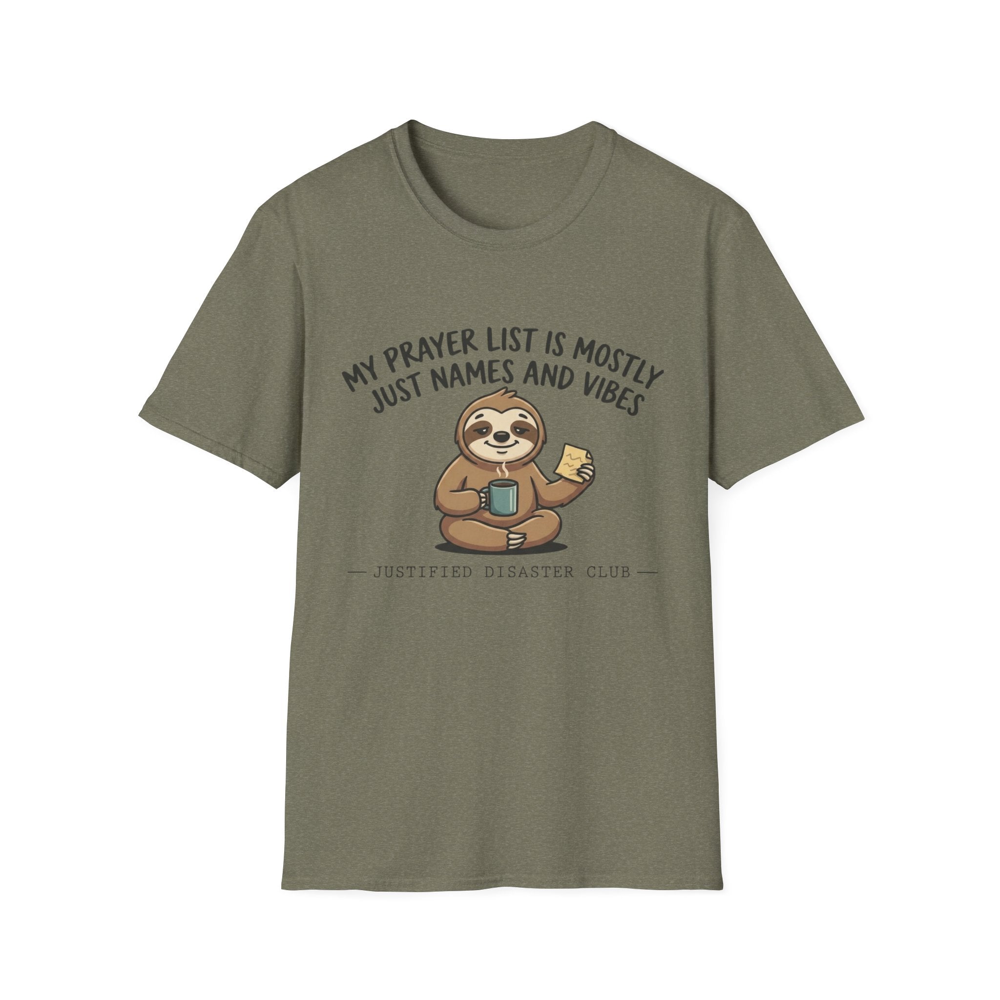 Prayer list is names and vibes T-Shirt