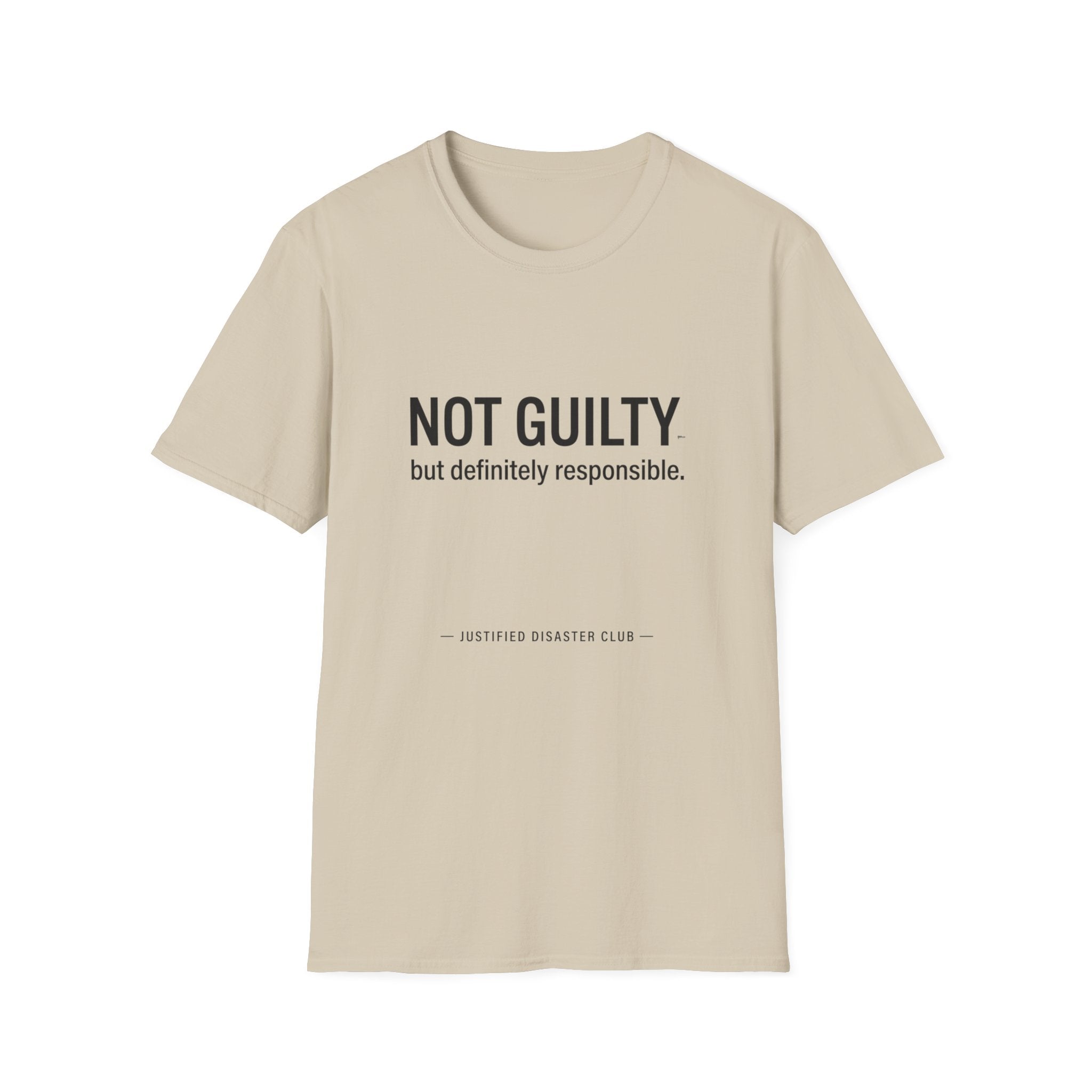 Not Guilty Definitely Responsible T-Shirt