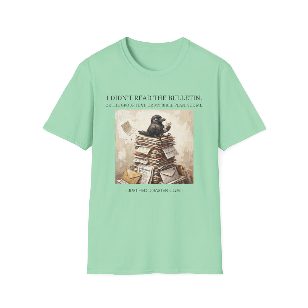 I didn't read the bulleting Crow T-Shirt