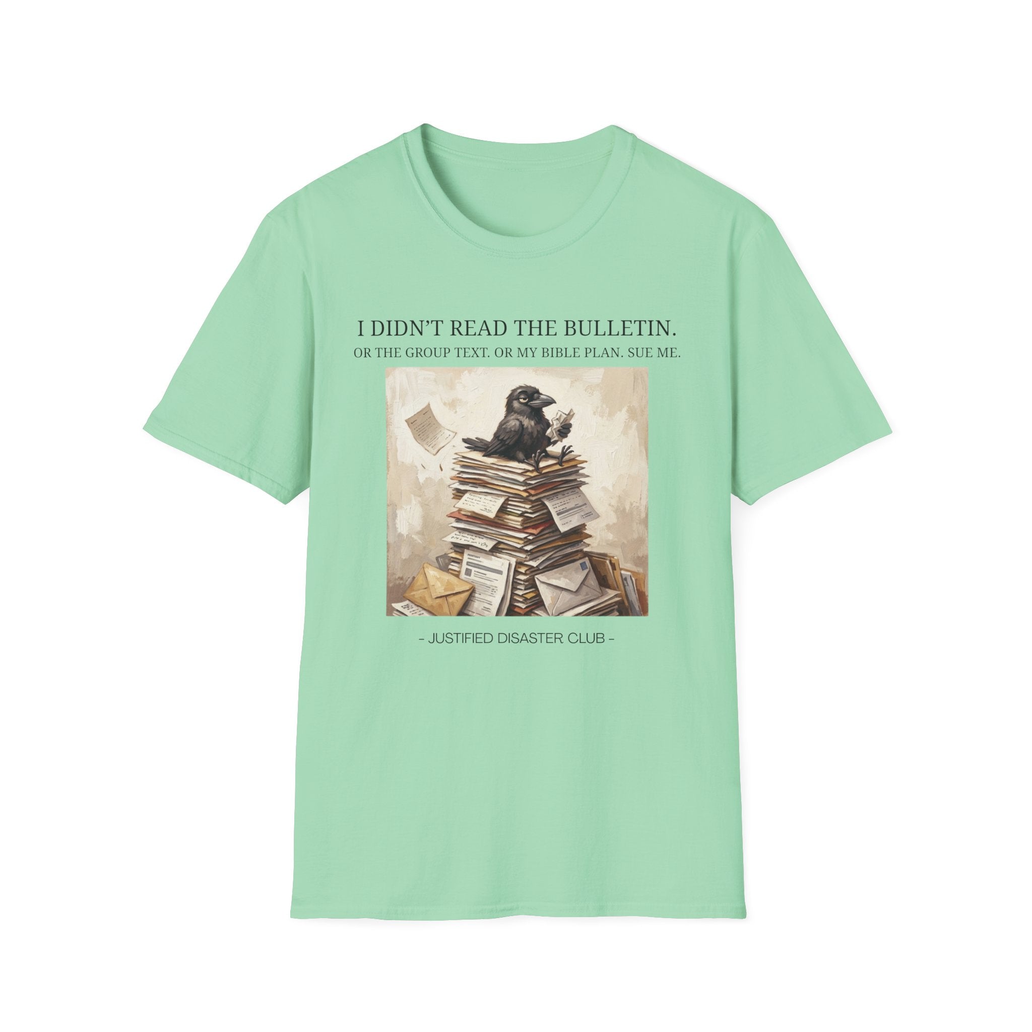 I didn't read the bulleting Crow T-Shirt