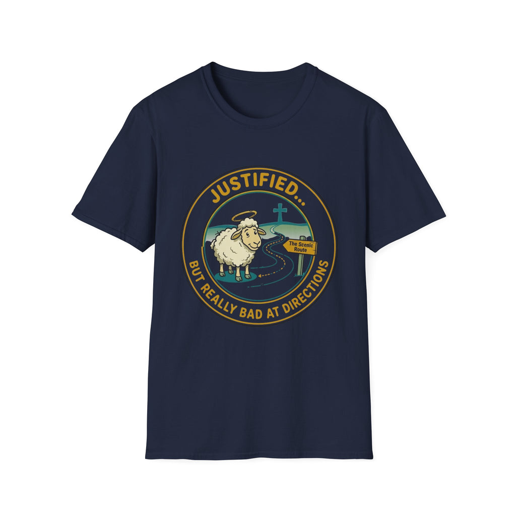 Justified but bad at directions T-Shirt