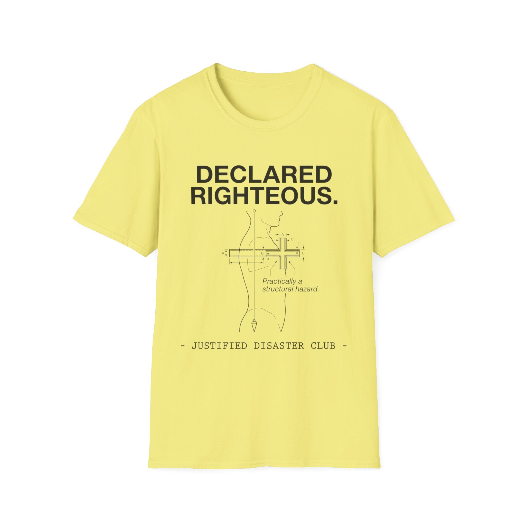 Declared Righteous Structural Hazard T-Shirt