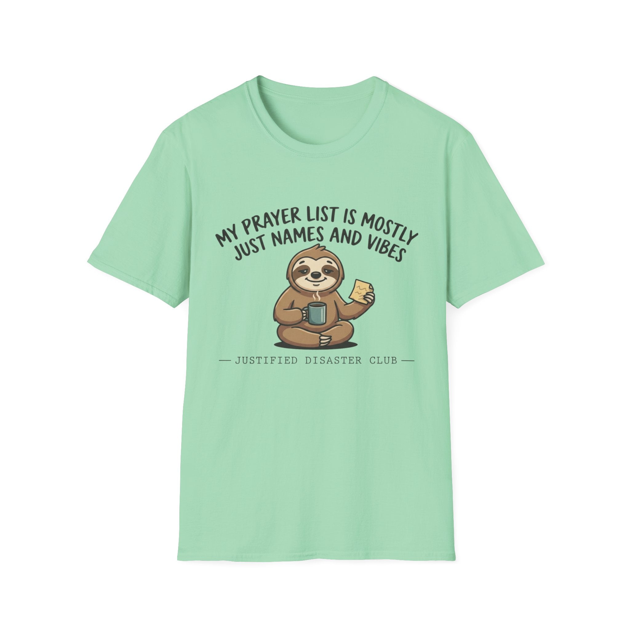 Prayer list is names and vibes T-Shirt