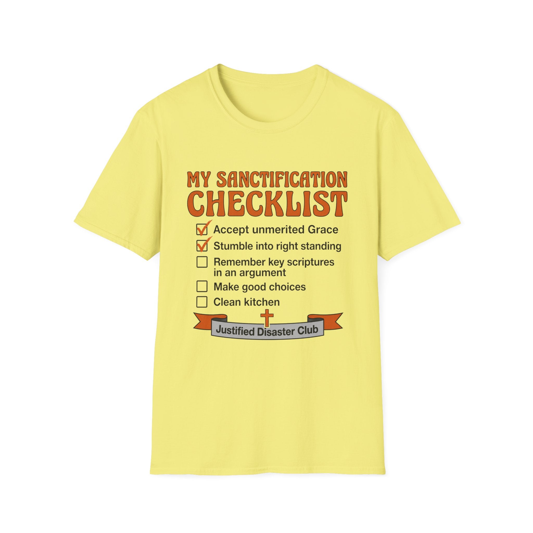 Sanctification Checklist T-Shirt