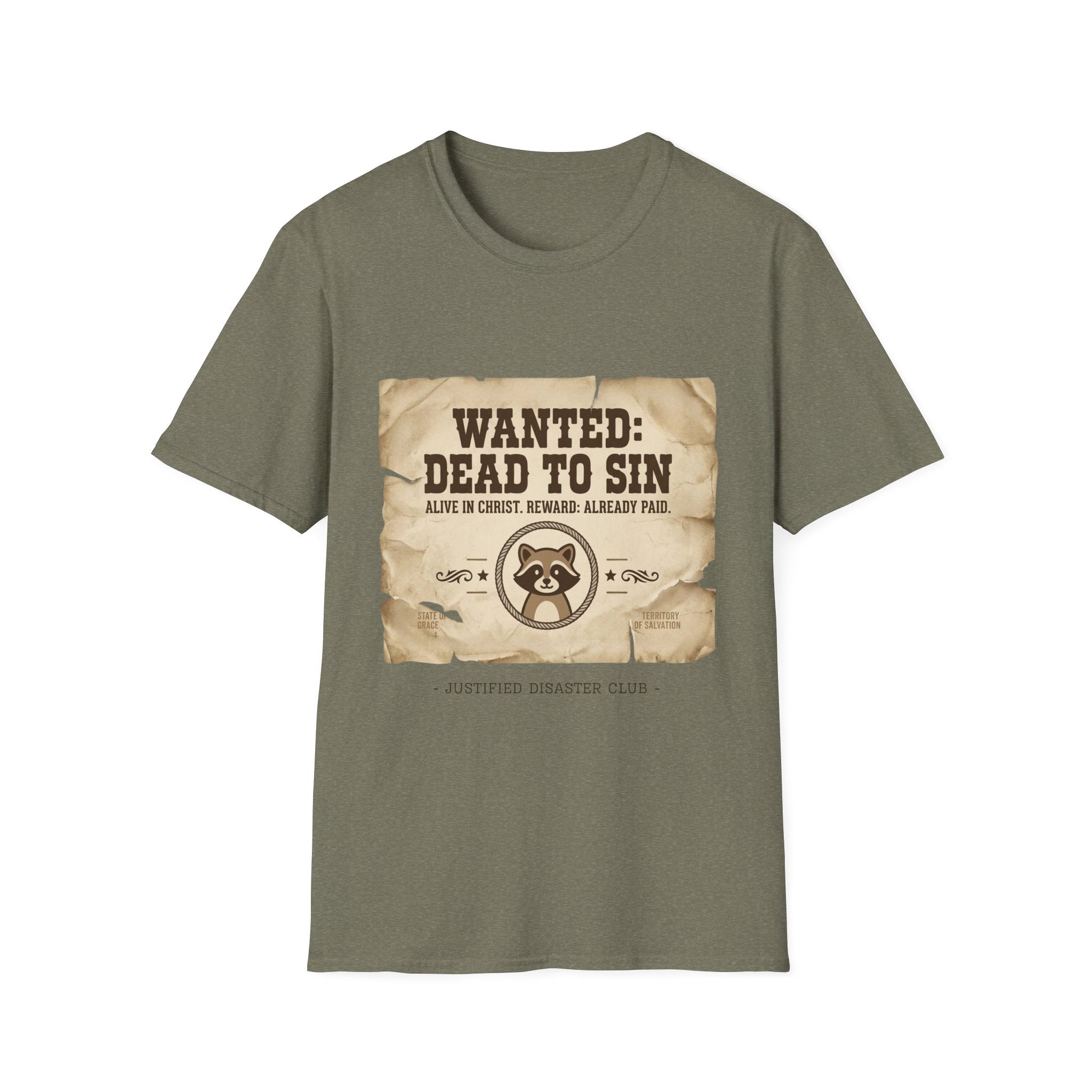 Wanted: Dead to Sin Racoon poster T-Shirt