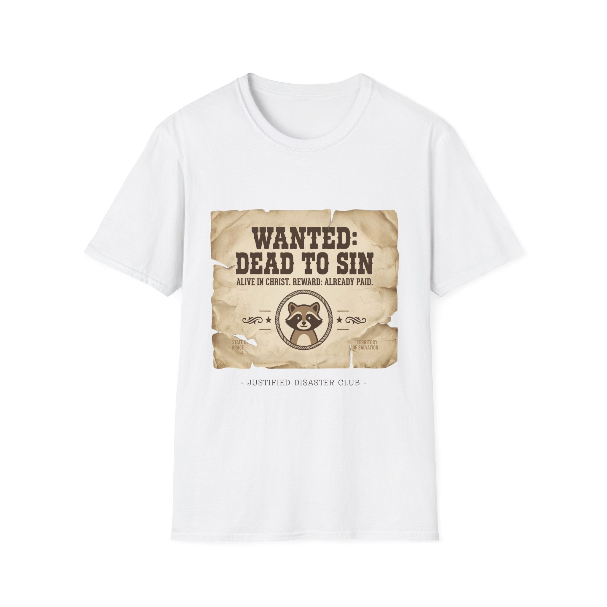 Wanted: Dead to Sin Racoon poster T-Shirt