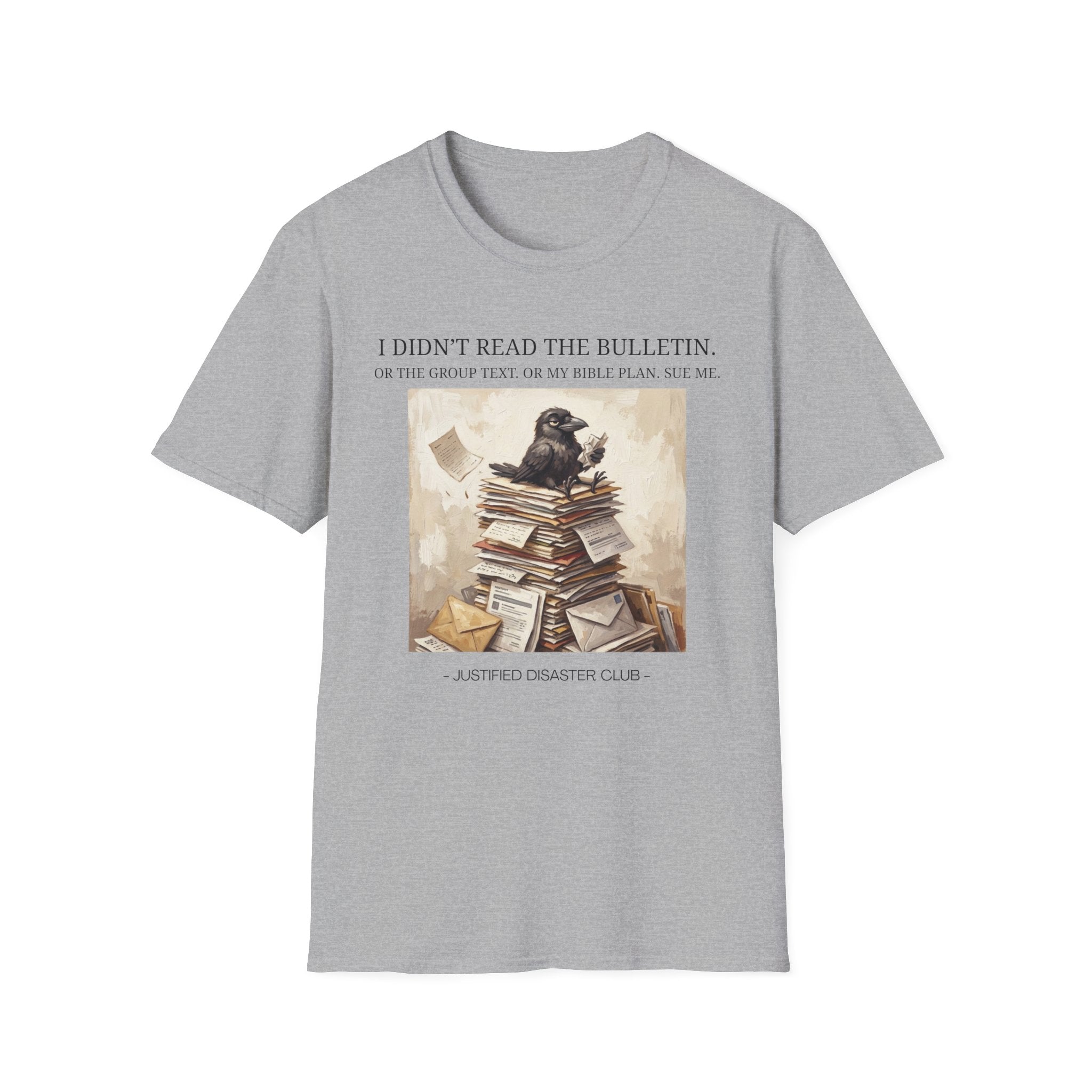 I didn't read the bulleting Crow T-Shirt
