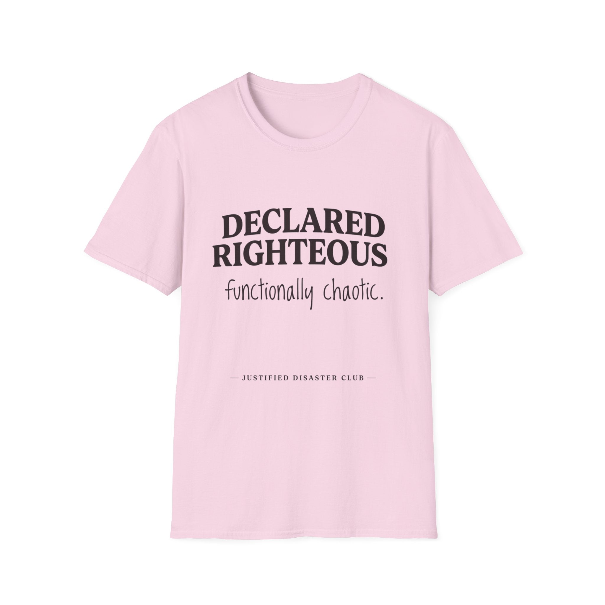 Declared Righteous Functionally Chaotic T-Shirt