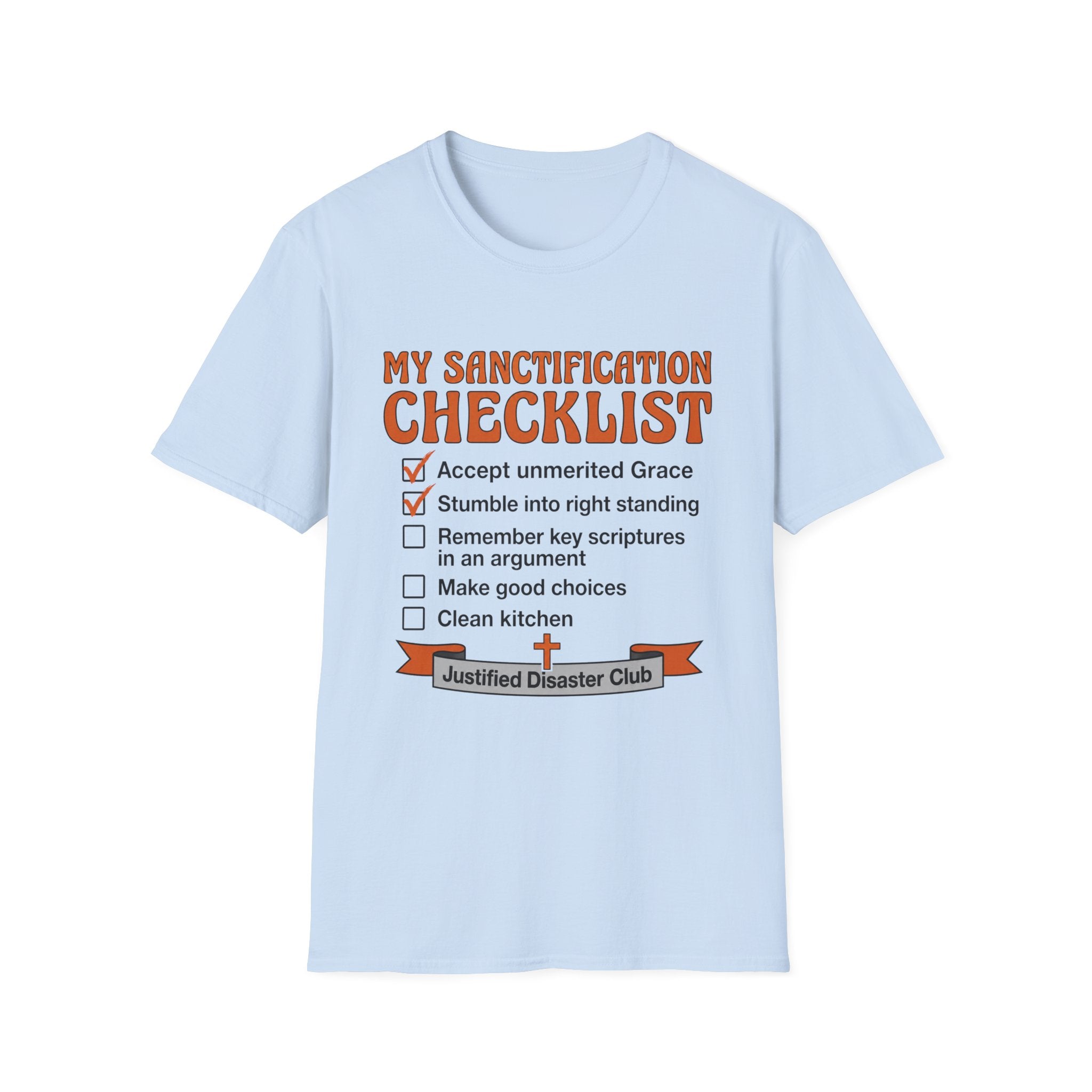 Sanctification Checklist T-Shirt