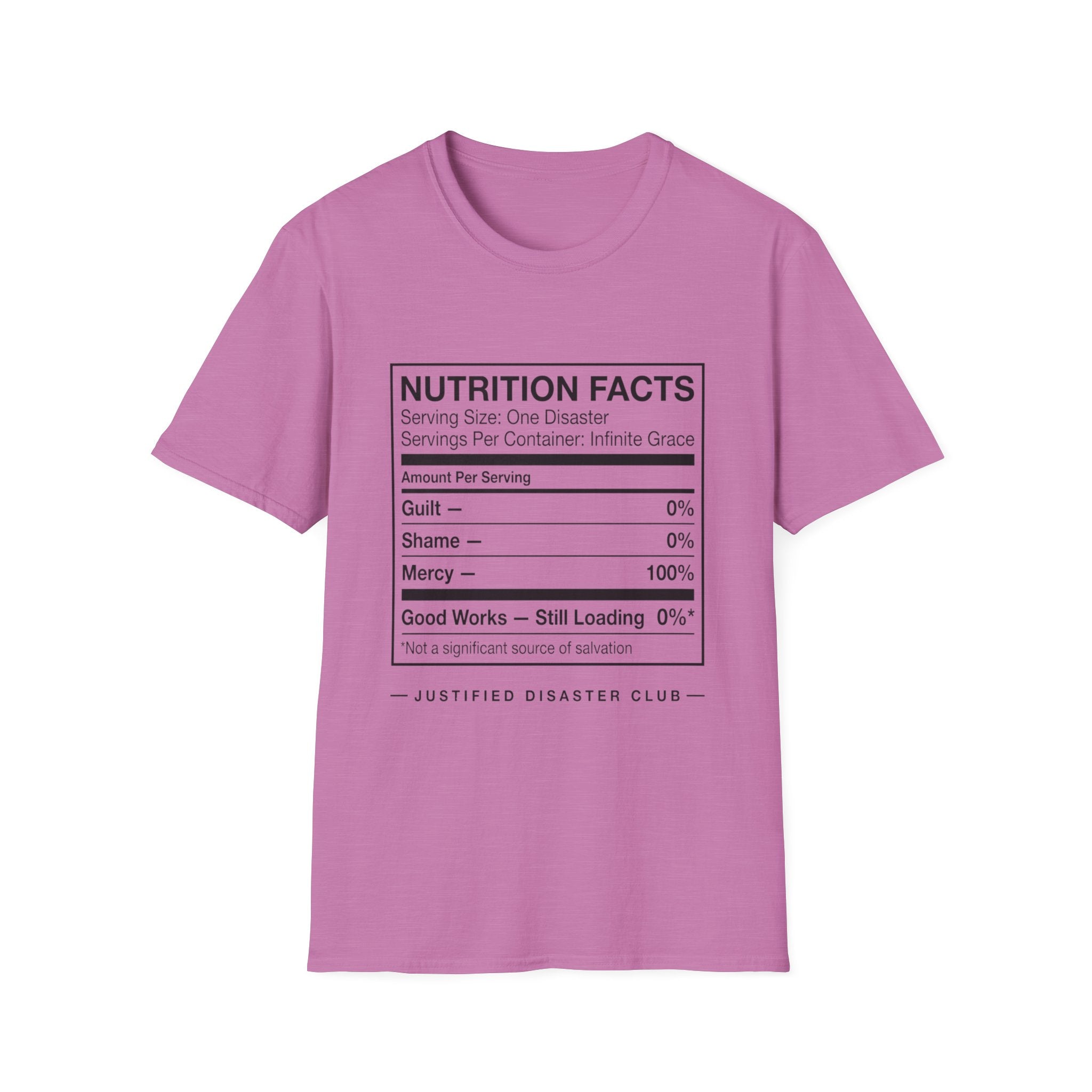 Nutrition Facts Label T-Shirt